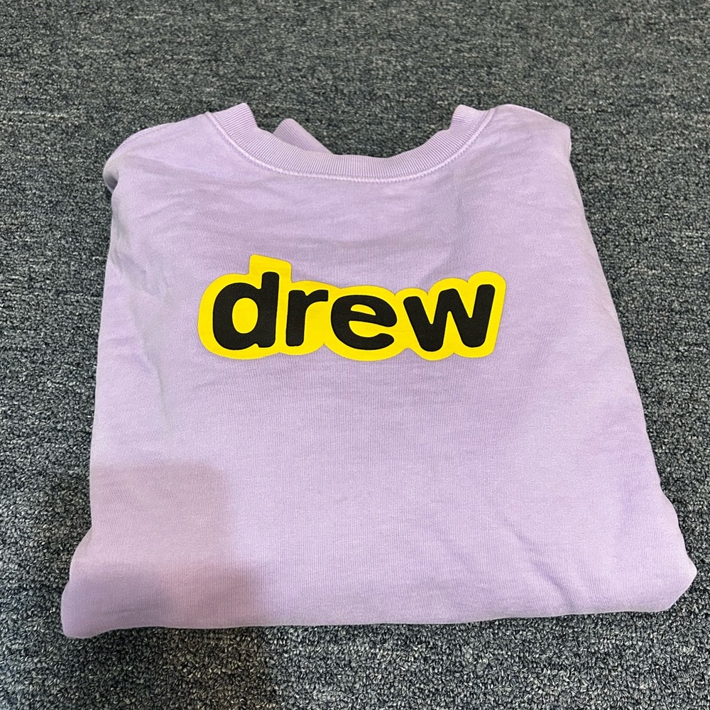 Drewhouse Justin Bieber violet purple crew neck size XS like new